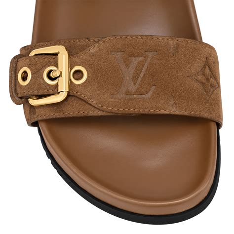 louis vuitton bom dia flat mule dupe|bom dia flat mule reviews.